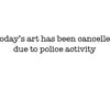 Today's New Banksy Was...Cancelled By Police Activity
